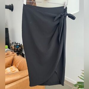 NWT RW&Co Wrap Midi Skirt